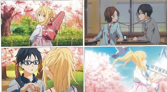 Music Notes: Shigatsu wa Kimi no Uso – Episode 1 – Anime