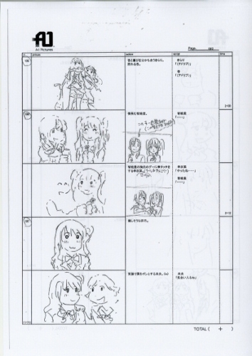 cinderella girls storyboard