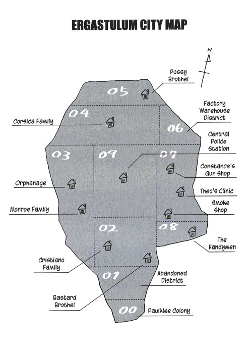 ergastulum city map