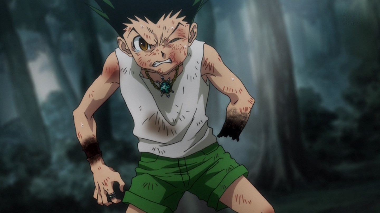 Hunter X Hunter: Gon in battle