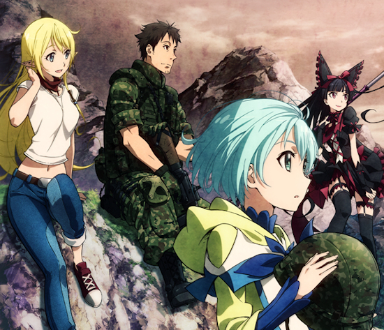 Characters appearing in GATE: Where the JSDF Fought Manga