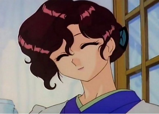 Ranma 1/2 Nodoka smiling