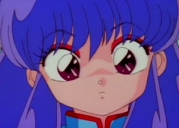 Ranma 1/2 Shampoo looks on