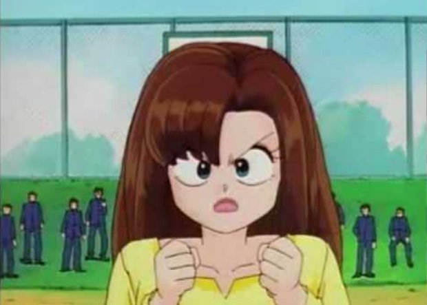 Ranma 1/2 Ms. hinako gonna scold 