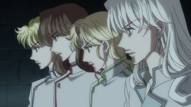 Four Kings of Heaven (Jadeite, Nephrite, Zoisite, and Kunzite) from Sailor Moon Crystal