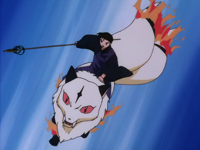 InuYasha Kirara and Miroku