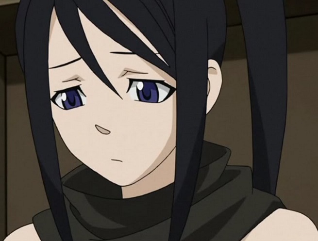 Soul Eater Tsubaki sad close up