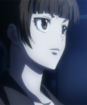 Psycho-Pass 2 - Akane Tsunemori lit up