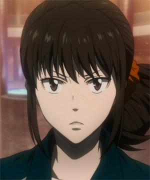 Psycho-Pass 2 - Mika Shimotsuki frown