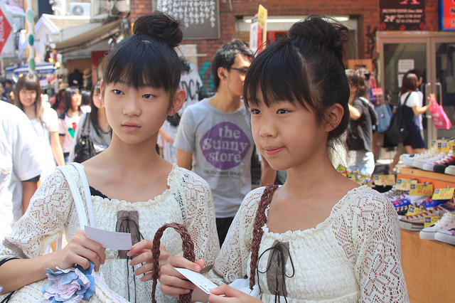 Girls in Takeshita Street