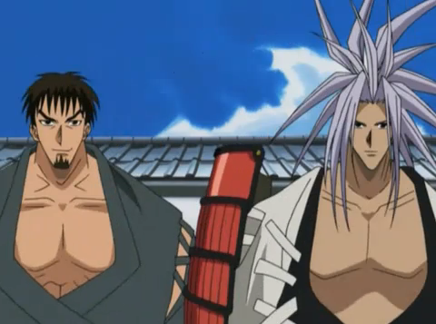 Shaman King Amidamaru and Mosuke