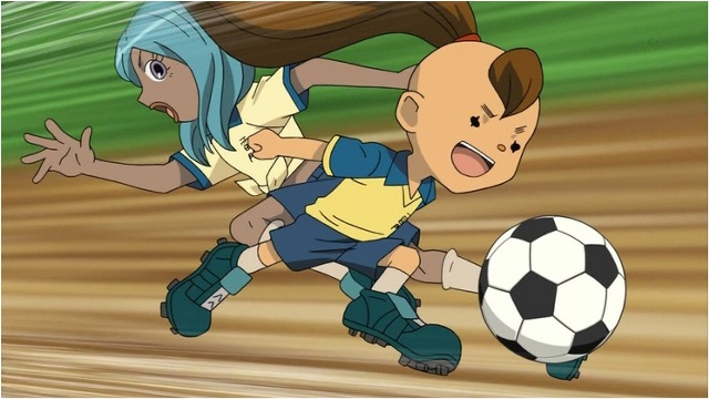 Inazuma Eleven Shourinji running