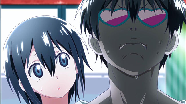 Fuyumi Yanagi and Staz Charlie Blood from Blood Lad