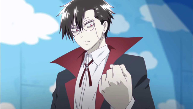 Blood lad this anime is very underrated, it only has 10 episodes but it's  absolutely phenomenal. In this story it follows a vampire named Staz in the  demon world. He meets a