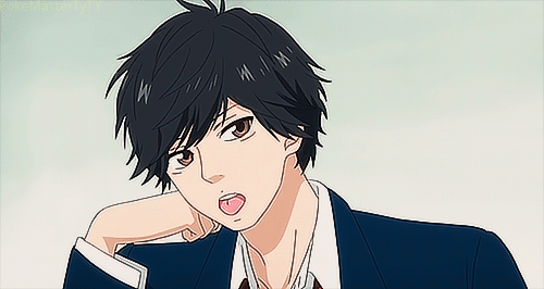 Ao Haru RideThis part almost killed me. The face of the brother, Futaba and Kou are the best!!!
