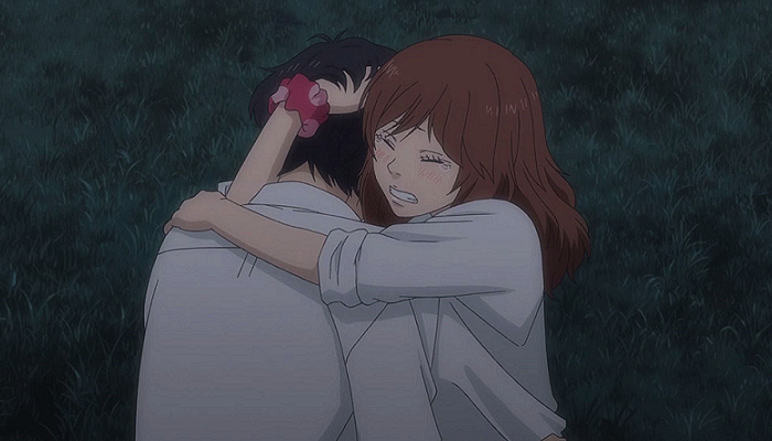 Kou, Futaba and Yui - Ao Haru Ride  Ao haru ride, Blue springs ride, Anime