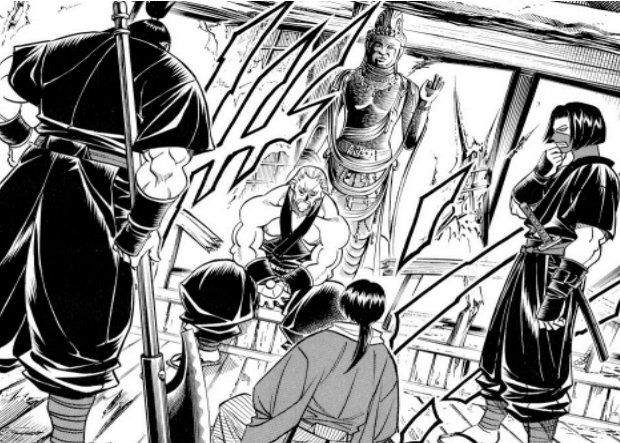 Rurouni Kenshin Yaminobu standing around