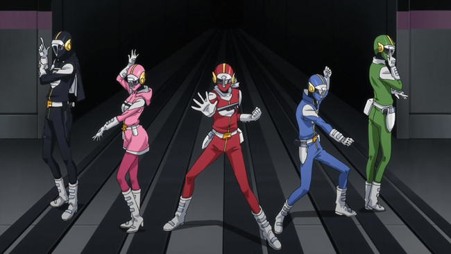 Samurai Sentai Flamenger from Samurai Flamenco