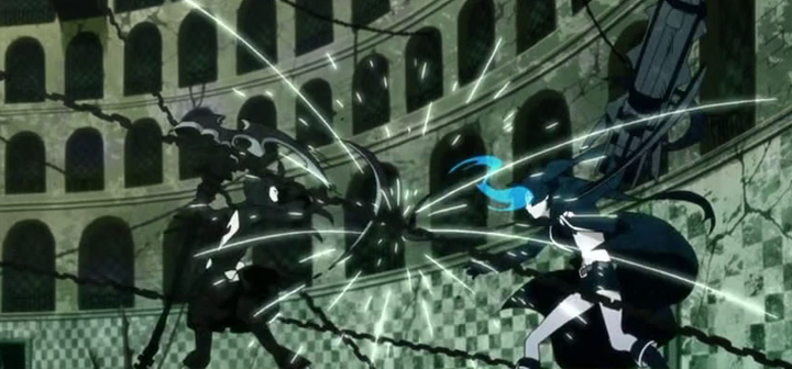 Black★Rock Shooter Fight Scene