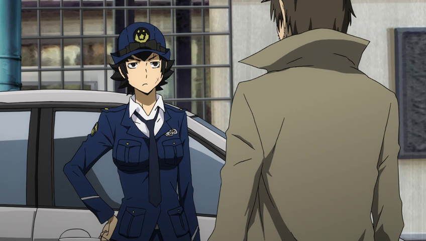 Durarara!!x2 Ten police officer