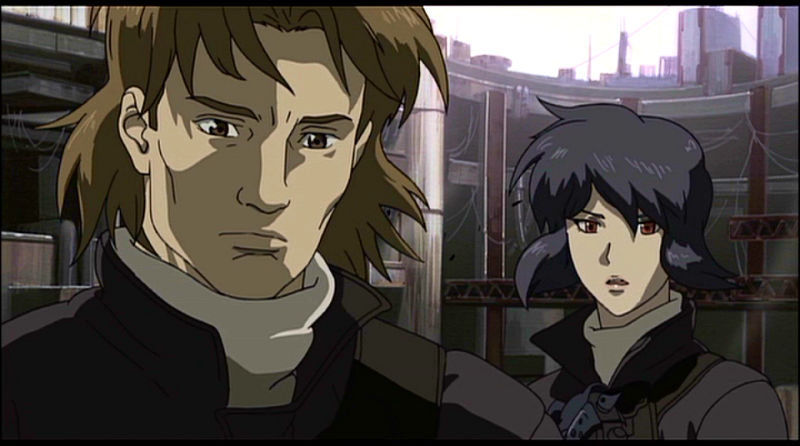 Ghost in the Shell - Togusa with Motoko