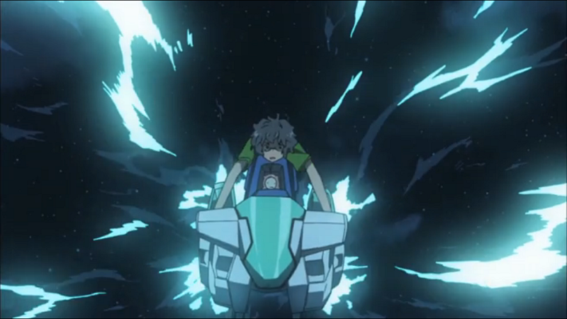 Ano Natsu de Matteru Kaito Kirishima on Spaceship