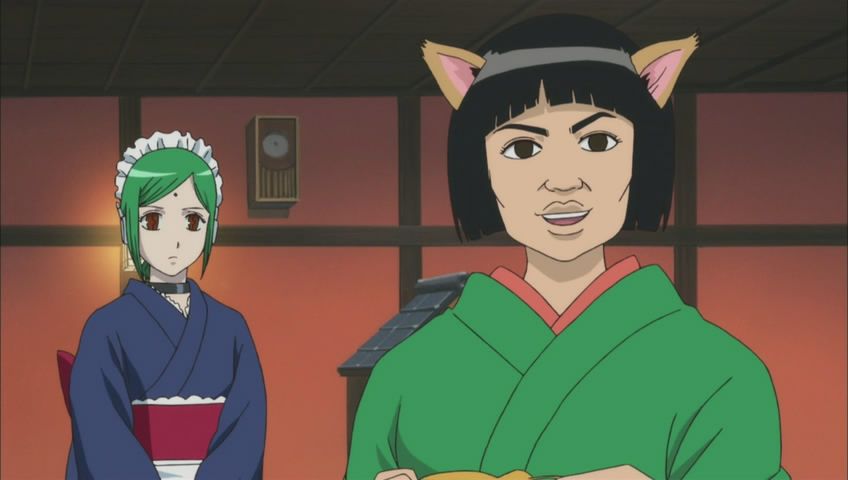 Gintama Catherine and Tama