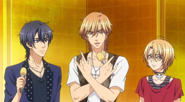 Ichijo Ryoma with Shogo and Izumi Sena from Love Stage!!