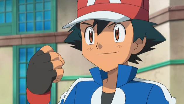 Satoshi (known in the English dubbed version as Ash Ketchum) .