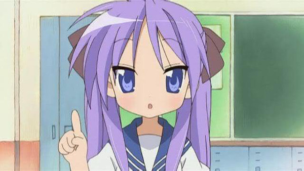 how to draw lucky star characters step by step