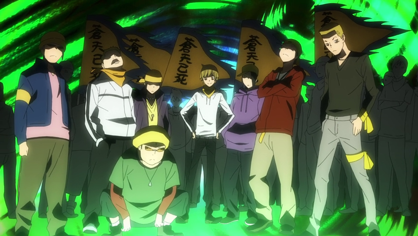 Durarara!!x2 Yellow Scarves