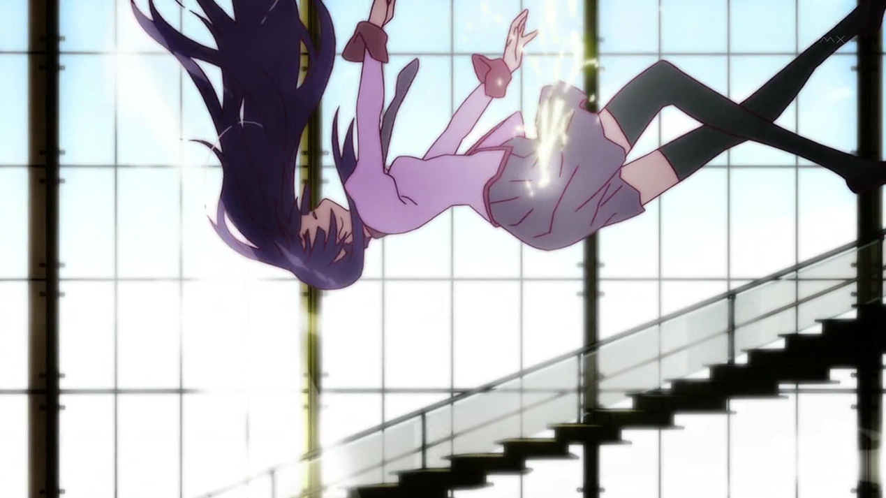 Anime Girl Jumps off Building - Plastic Memories - YouTube