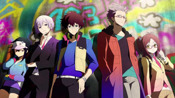 Characters from Hamatora The Animation