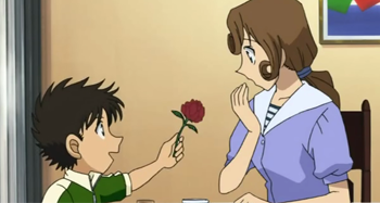 Linguistics - Detective Conan - young Kaito Kuroba and Yukiko Kudo