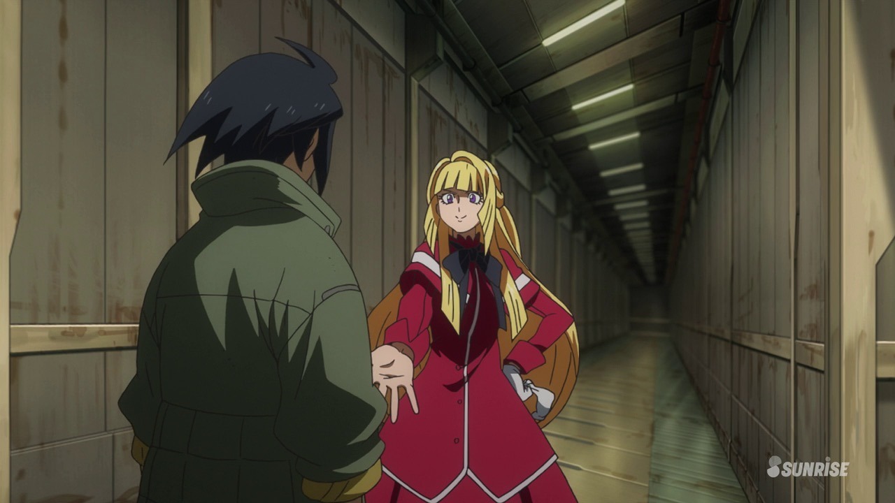 Mobile Suit Gundam: Iron Blooded Orphans kudelia handshake