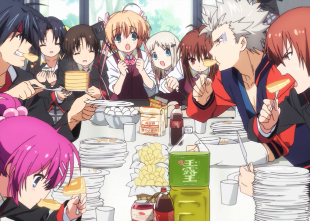 Little Busters! Eating