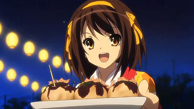 Suzumiya Haruhi no Yuutsu (2009) - Takoyaki