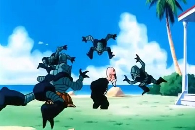 Dragon Ball Z, Roshi's strength