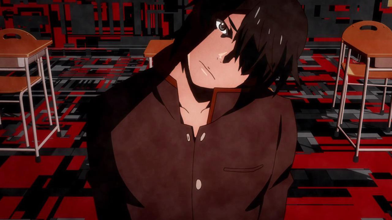 Owarimonogatari Araragi tilts head