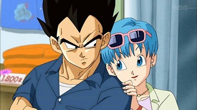 Dragon Ball Super Vegeta & Bulma