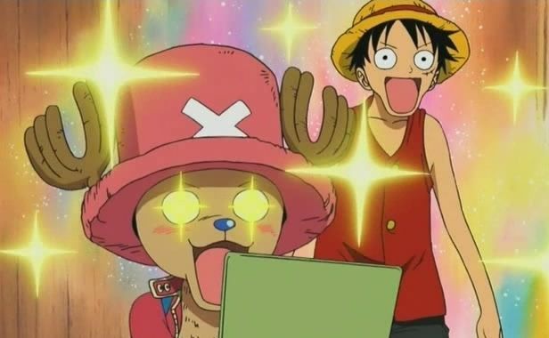 One Piece Luffy and Chopper