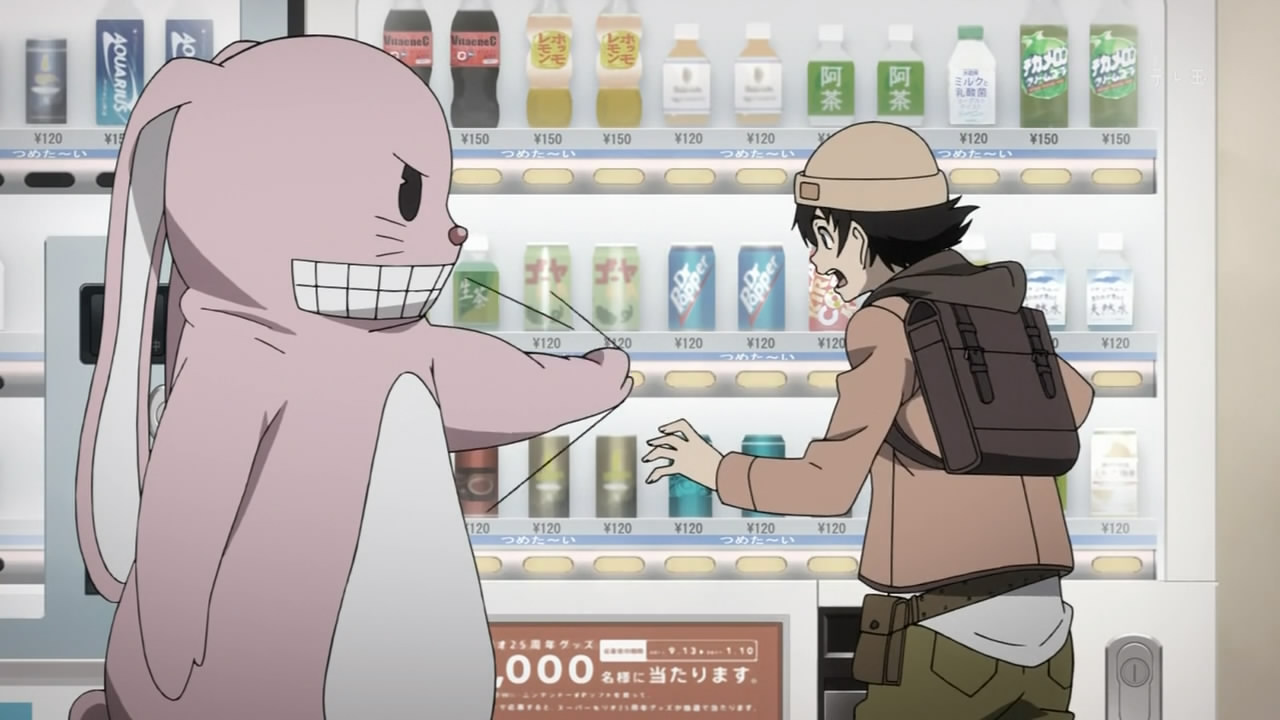 mirai nikki vending machine