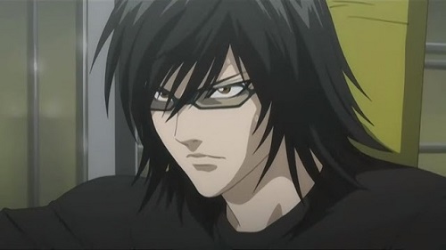 male anime characters with glasses and black hair