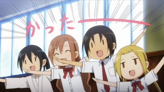 Seitokai Yakuindomo Student Council Cheering