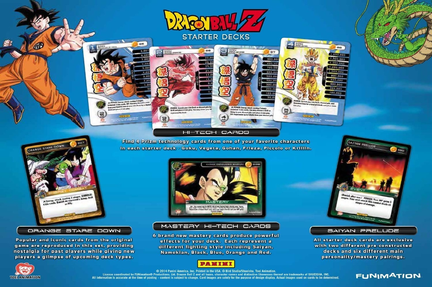 Panini Dragon Ball Animation Trading Cards