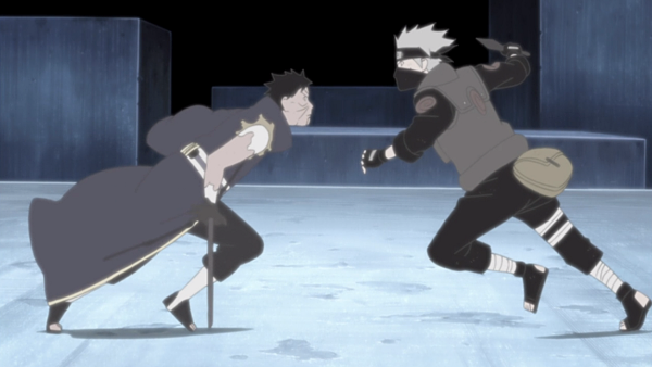 Naruto Shippuden_Kakashi Hatake vs. Obito Uchiha