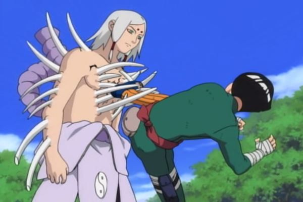 Naruto_Rock Lee vs. Kimimaro