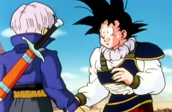 Dragon Ball Z Trunks and Goku