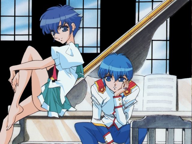 kozue and miki Revolutionary Girl Utena anime twins