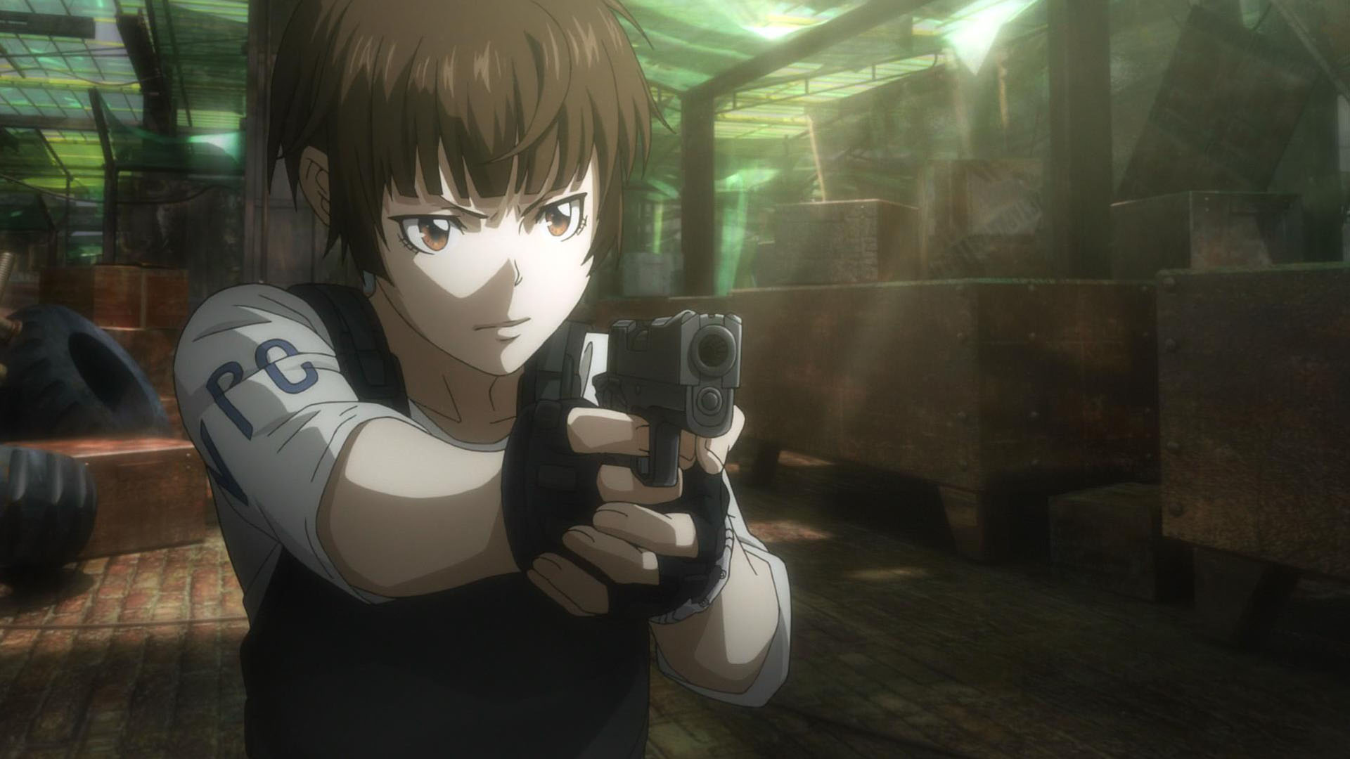 Psycho Pass Akane gun